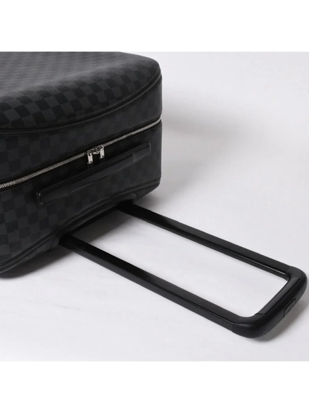 Louis Vuitton Suitcase Carry Case Carrie Damier Graphite Canvas Black Travel Bag